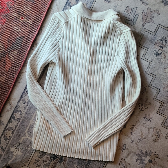 ☆ SOLD ☆ Madewell Polo Cardigan Size Medium - Picture 7 of 9